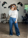 Let’s Lounge Wide Leg Pants