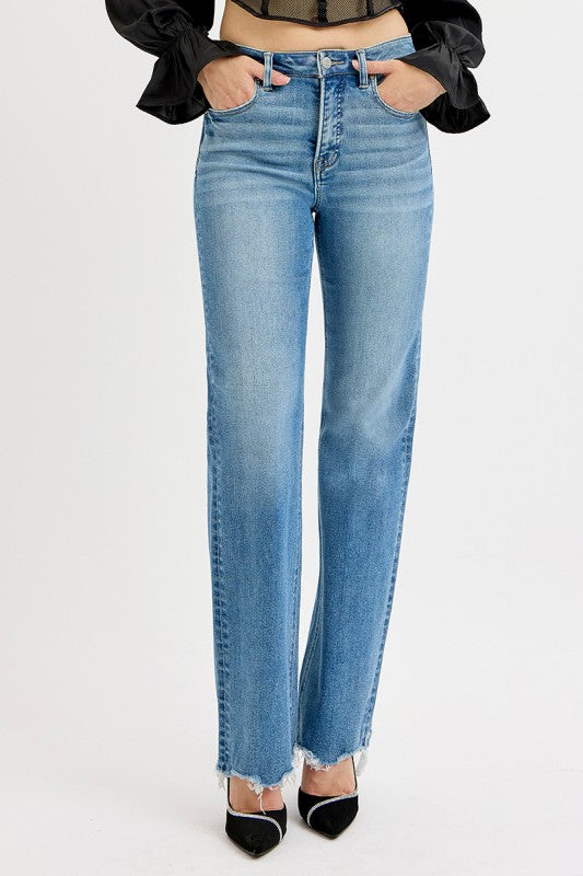 Rios Straight Leg Tummy Control Jeans
