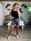 Get It Girl Biker Shorts (Charcoal)