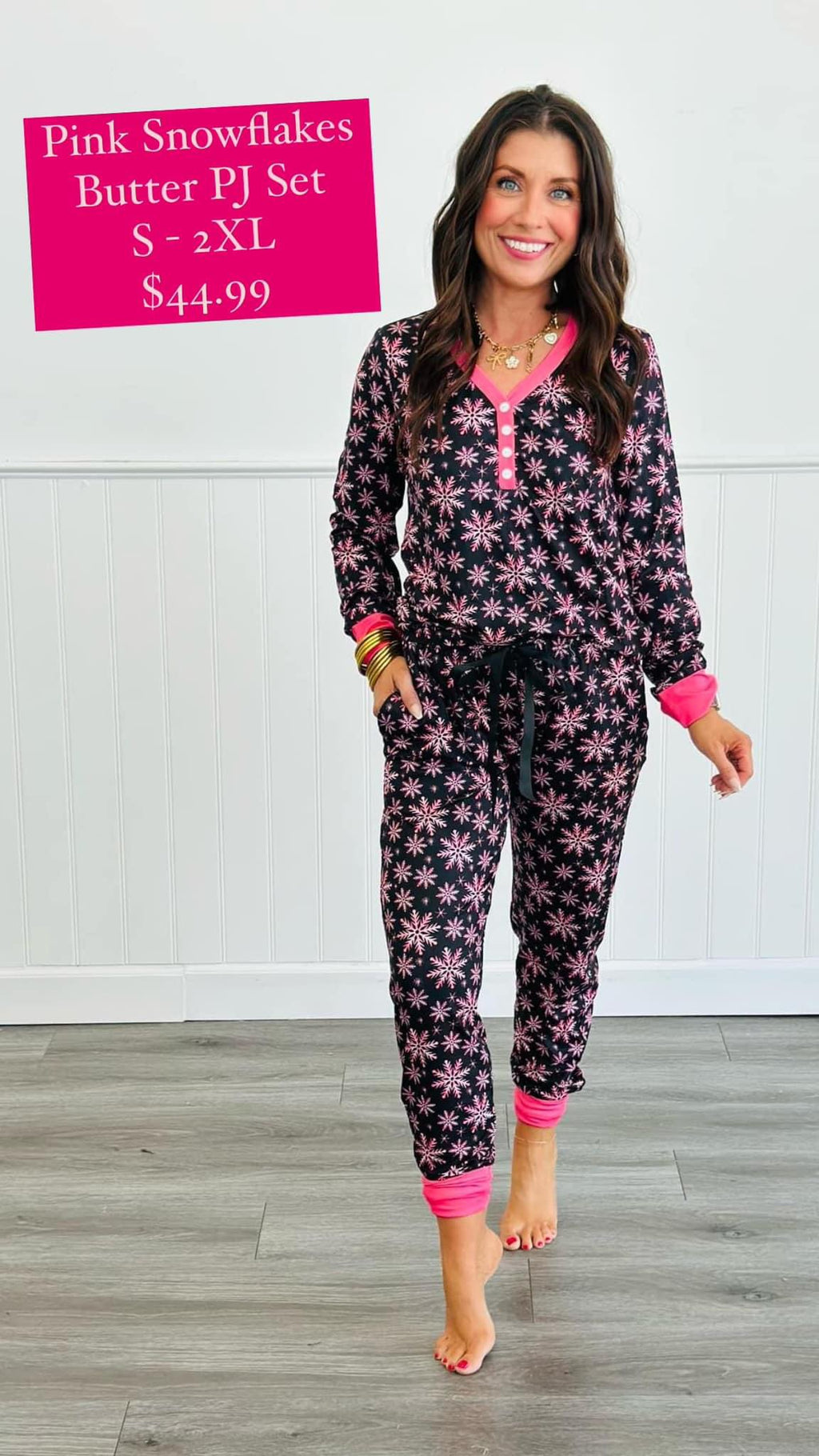 Snowflake Butter PJ Set