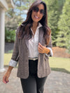 The Heidi Herringbone Blazer