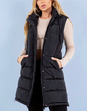 Vail Puffer Vest (Black)