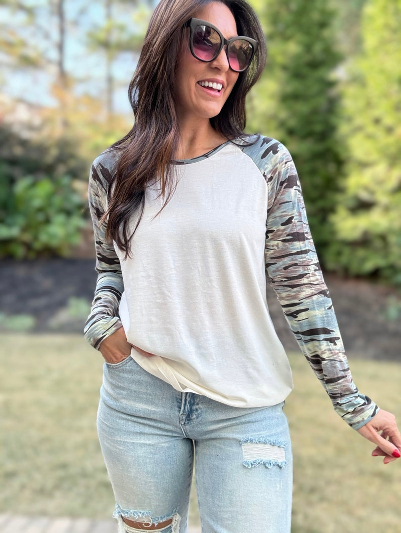 *DOORBUSTER* / Cami Camo Top