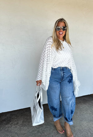 Born To Shine Barrel Jean