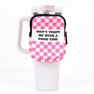 Don’t Tempt Me Cup Backpack