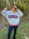Georgia Varsity Quarter Zip