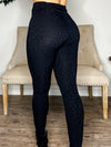 Leopard Texturized Leggings