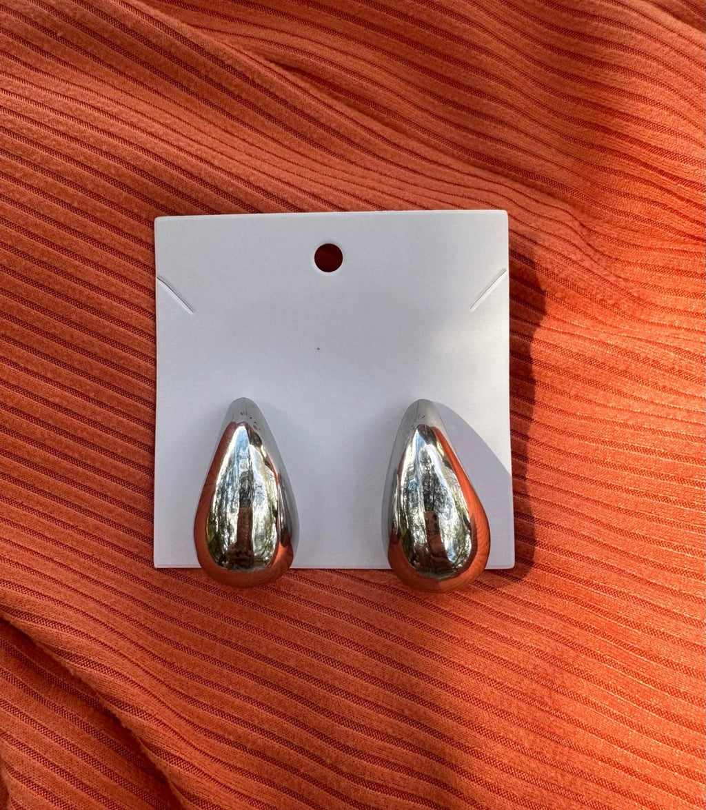 Darling Drop Earrings (Silver)