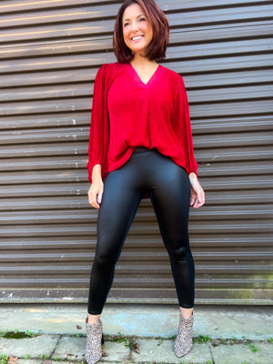 *BFCM DEAL* / Everywhere Faux Leather Seamless Leggings