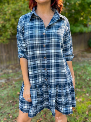 Maxwell Plaid Dress