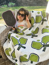 DEAL OF THE DAY / Pickleball Cloud Blanket (Green) / Ships 11/1