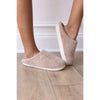 Plush Rubber Sole Slippers