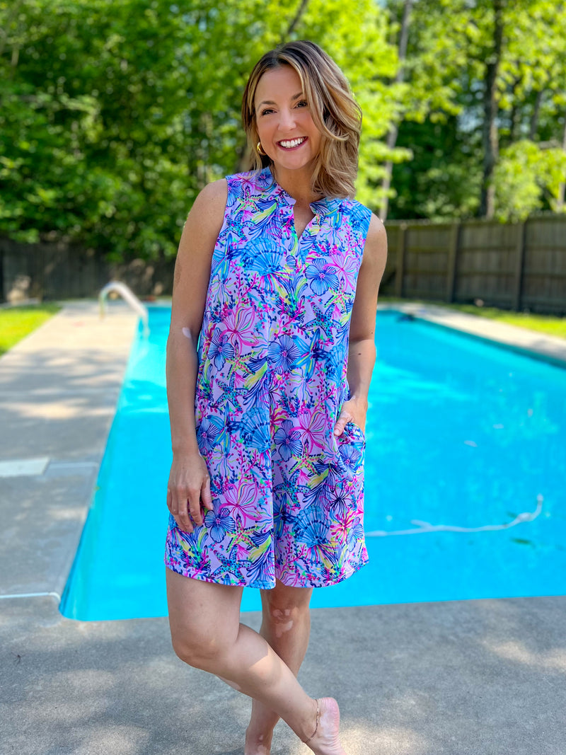 Brighter Times Floral Non Wrinkle Dress