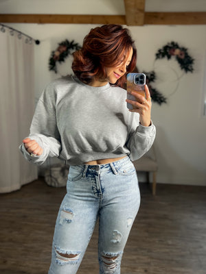 Carter Cropped Sweatshirt