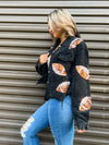 Football Babe Sequin Corduroy Jacket