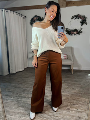 Hyperstretch For You Pants Wide Leg (Copper)