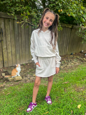 Tween Hoodie & Skort Set