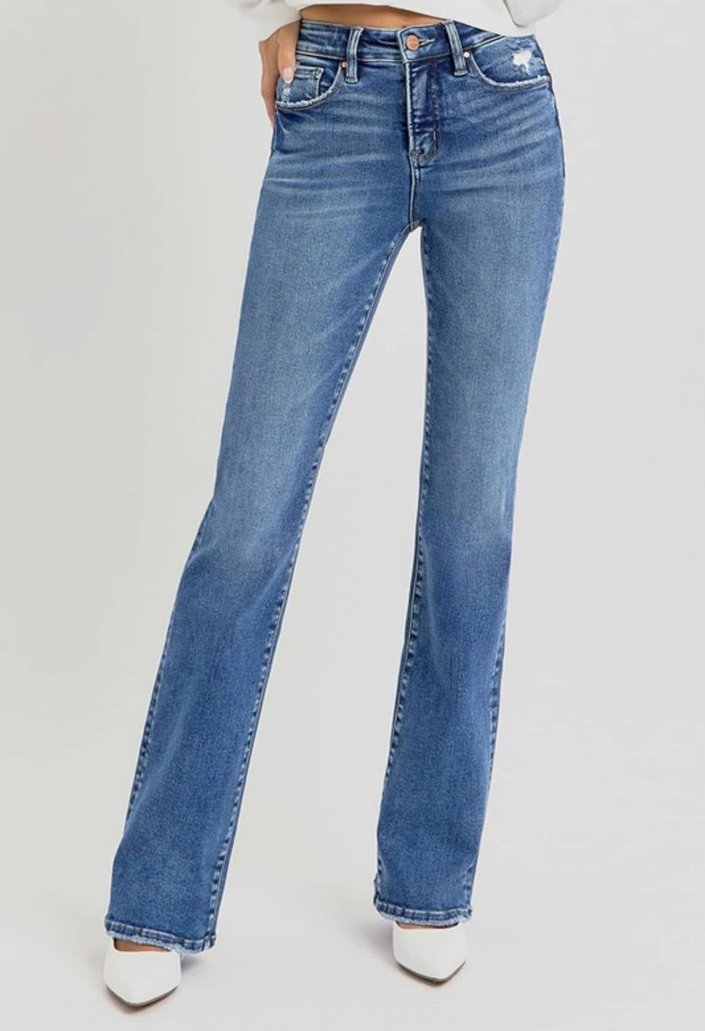 Straight Up Cute Tummy Control Jeans