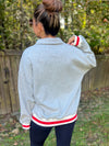 Georgia Varsity Quarter Zip