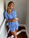 Country Gingham PJ Set