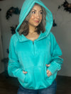Easy Does It Pullover (Aqua)