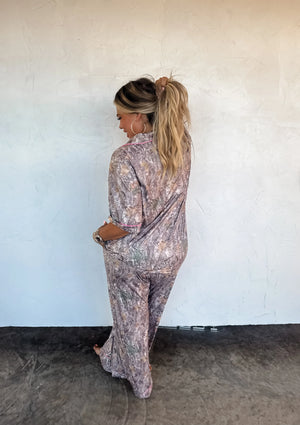 Luxe Cozy Woods PJ Set / Pre-Order - Ships late November