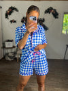 Country Gingham PJ Set