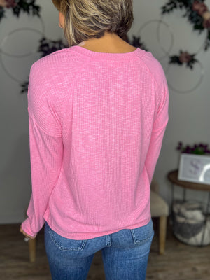 Super Soft Slub Knit Top