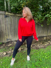 Scuba Half Zip Pullover (Red)