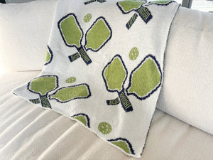 DEAL OF THE DAY / Pickleball Cloud Blanket (Green) / Ships 11/1