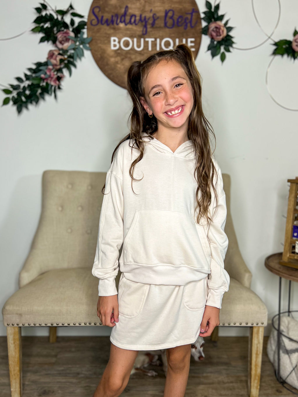 Tween Hoodie & Skort Set
