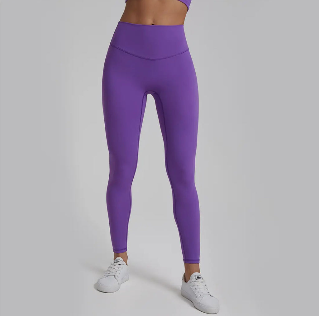 Formed To Fit Seamless Leggings (Purple)