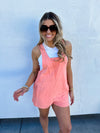 Days Of June Romper (Coral)