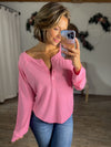 Super Soft Slub Knit Top