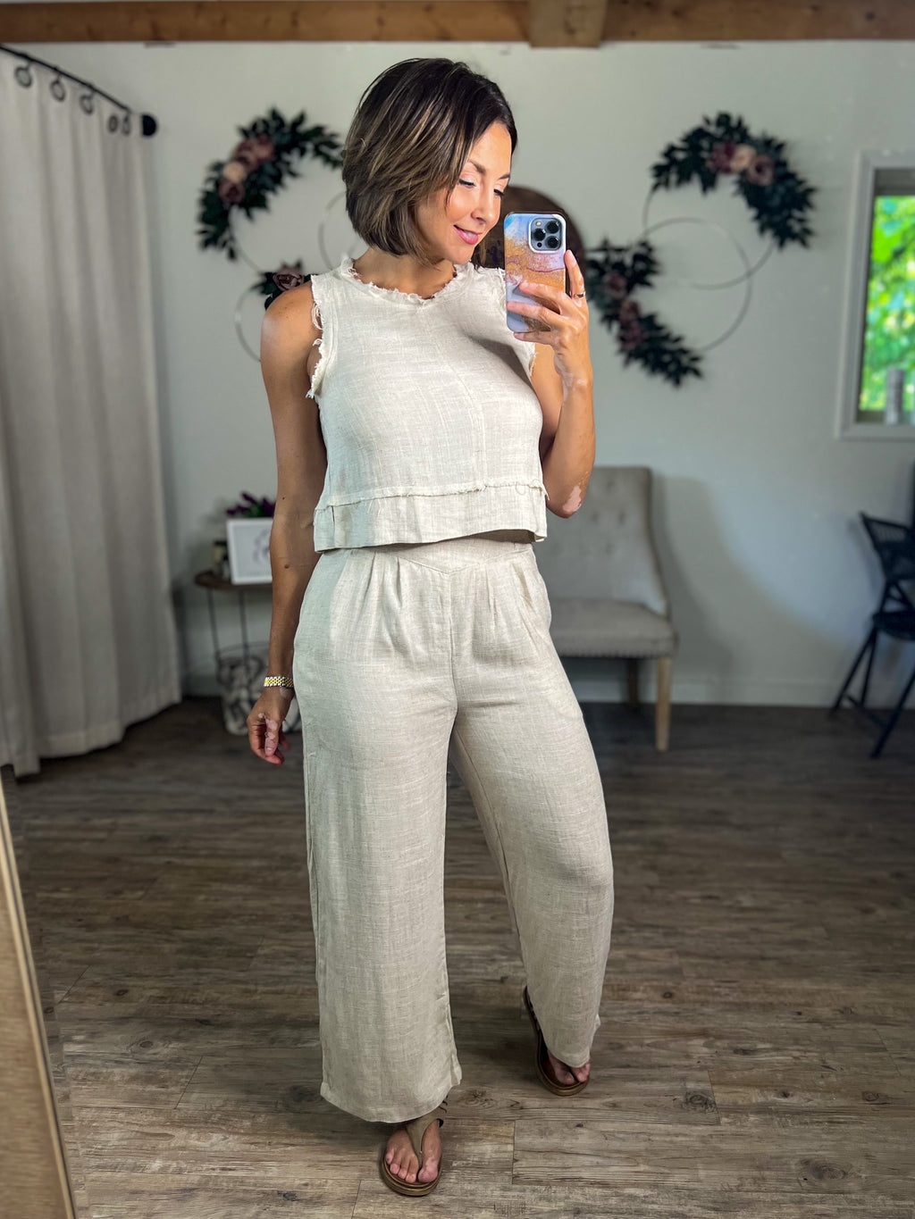 Lori Linen Set