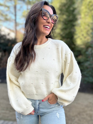 The Kate Pearl Sweater