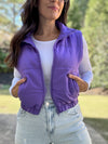 Purple Puffer Vest