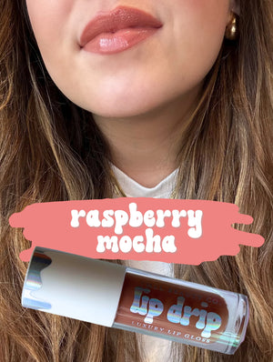 Lip Drip Luxury Gloss (Raspberry Mocha)