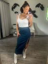 Lizzy Denim Maxi Skirt