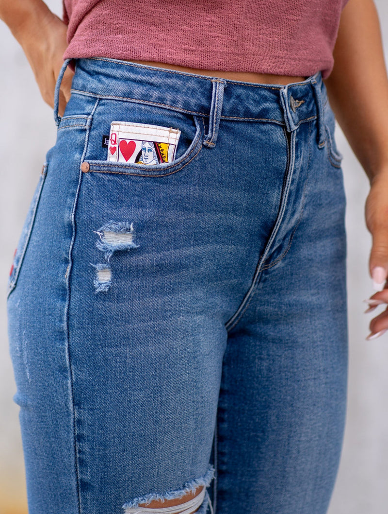 Playing My Cards Right Jeans