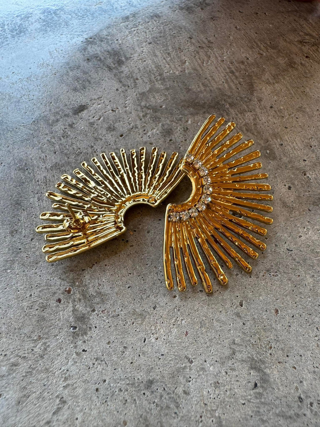 Goddess Gold Earrings