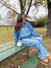 Make Heaven Crowded Sweatshirt (Blue)