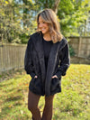 Teddy Bear Jacket (Black)
