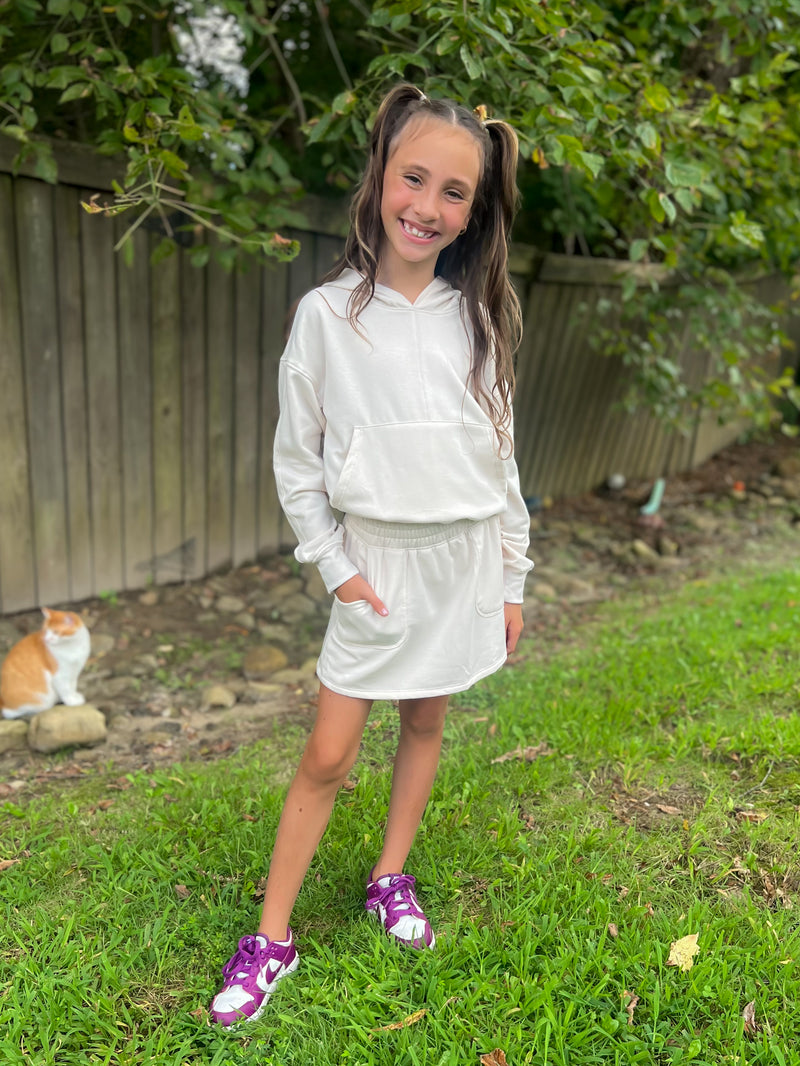 Tween Hoodie & Skort Set