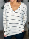 Jesse Knitted Striped Top