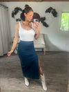 Lizzy Denim Maxi Skirt