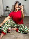 Grinch & Max Drawstring PJ Pants