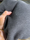 On The Go Pullover (Heathered Black)