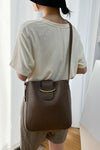 Vegan Leather Crossbody Bag