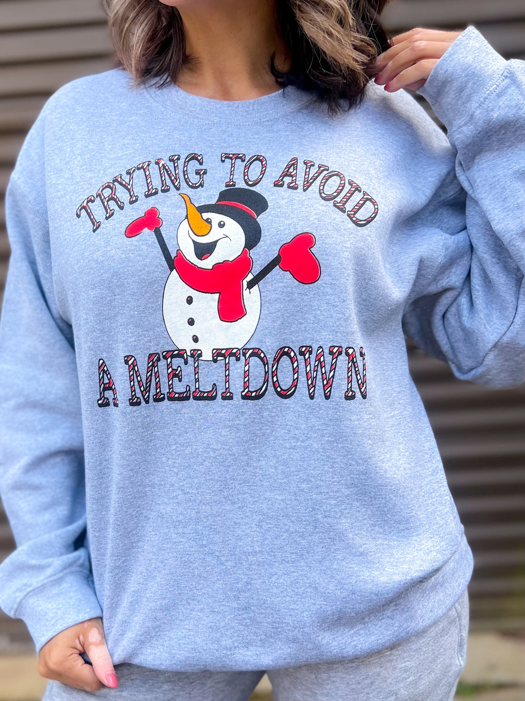 Trying To Avoid A Meltdown Sweatshirt